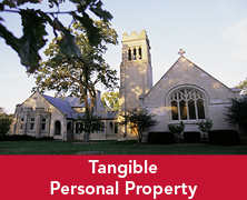 A Lake Forest College building. Links to Tangible Personal Property